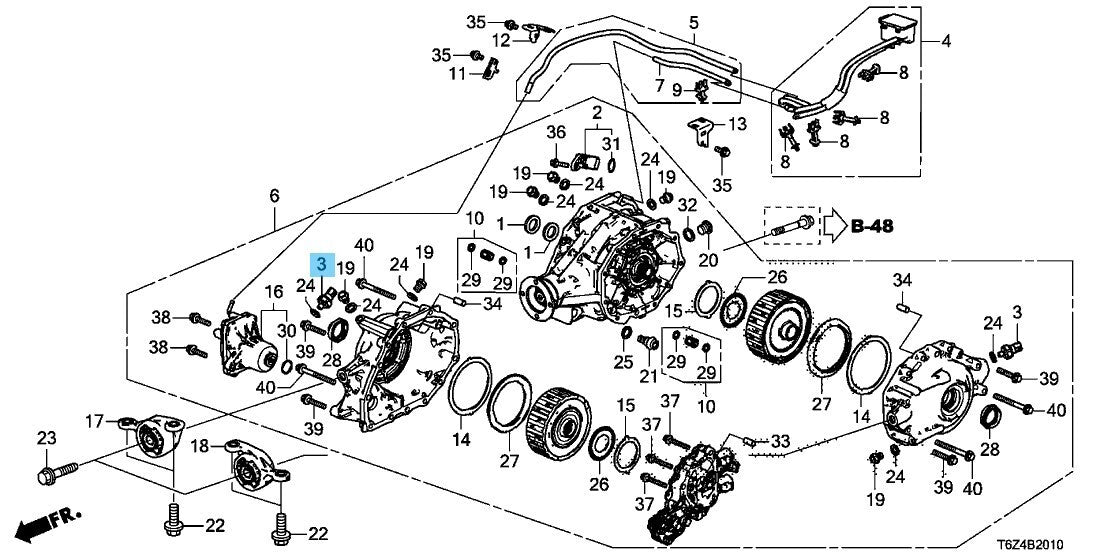 HONDA ACCORD HYBRID 17-21 Genuine Oil Pressure Sensor Assy 28660-50P-004 OEM