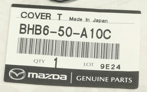MAZDA MAZDA3 BL Genuine Front Bumper Tow Hook Cover BHB650A10C OEM