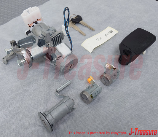 MAZDA RX-7 FD3S Genuine Ignition Key Cylinder Set 4 Seater F132-09-010B OEM