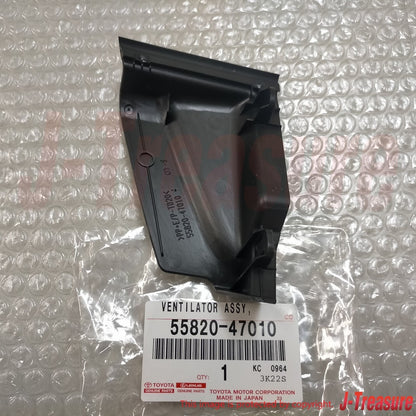 TOYOTA PRIUS V ZVW41 2011-2014 Genuine Front Ventilator Assy LH 55820-47010 OEM