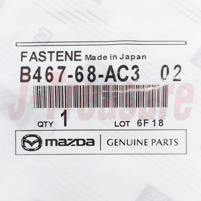 MAZDA RX-7 FD3S Genuine Rear Trunk Trim Fastener & Clip Set OEM