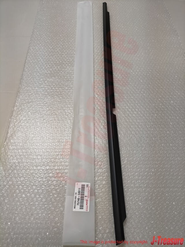 TOYOTA ALTEZZA IS300 GXE10 JCE10 Genuine Front Rear Door Belt Molding 4 Set OEM