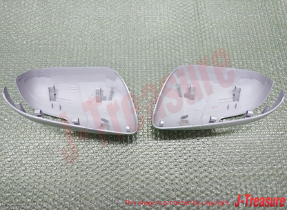 TOYOTA VITZ YARIS SCION xD Genuine Outer Mirror Cover Silver Right Left Set OEM