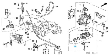 HONDA ACURA INTEGRA DB7 1994-2000 Genuine Fast Idle Valve 16500-P0A-A51 OEM
