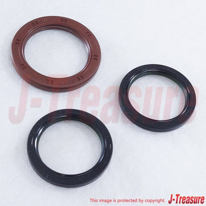 TOYOTA SUPRA JZA80 '93-98 Genuine Crankshaft Seal & Camshaft Oil Seal(x2) Set