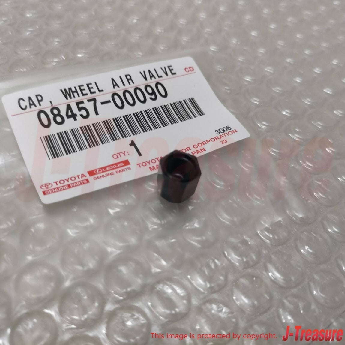 TOYOTA Genuine GAZOO RACING GR SPORT Tire Air Valve Cap 4pcs Set 08457-00090 OEM