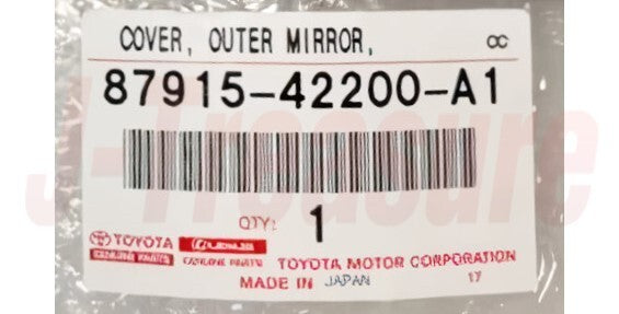 TOYOTA RAV4 AXAA52L 19-24 Genuine Outer Mirror Cover RH 87915-42200-A1 OEM