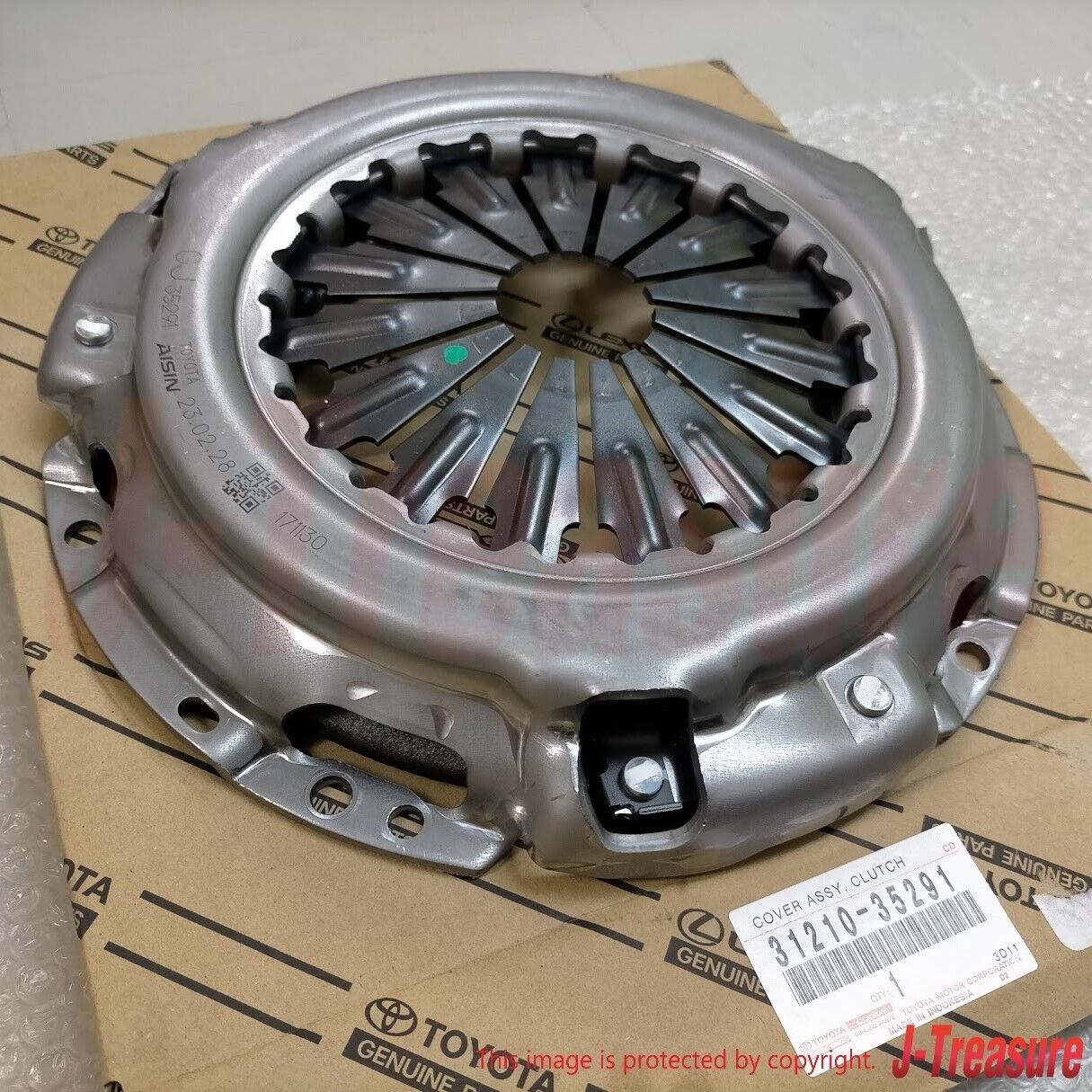 TOYOTA TACOMA 2012-2018 Genuine 2.7L 4CYL 5-Speed Clutch Kit OEM