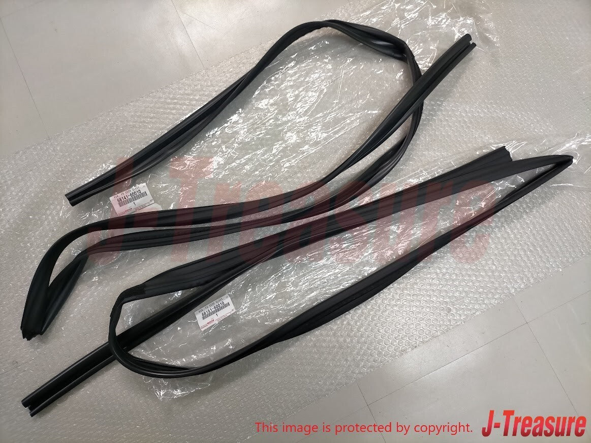 TOYOTA LAND CRUISER 91-97 LX450 96-97 Genuine Front Door Glass Run RH & LH OEM