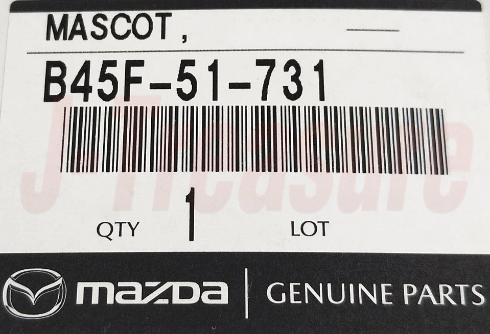 MAZDA MAZDA3 BM 2015 Genuine Front Grille Emblem W/ Front Radar B45F-51-731 OEM