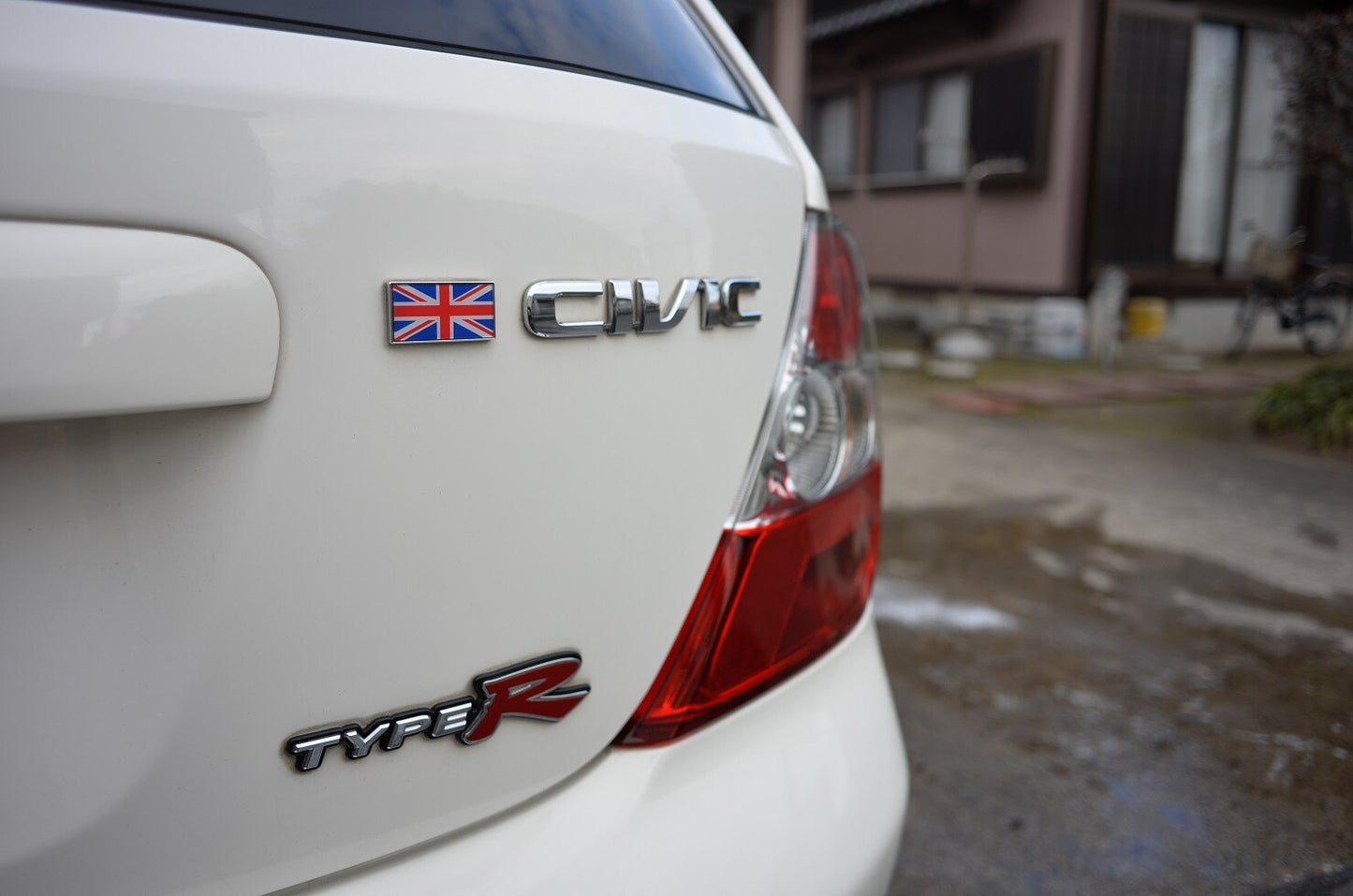 HONDA CIVIC TYPE-R EP3 Genuine Rear Union Jack Flag Emblem 75733-S5T-J02 OEM