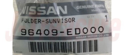 NISSAN ROGUE S35 2008-2015 Genuine Sun Visor Holder 96409-ED000 x2 Set OEM