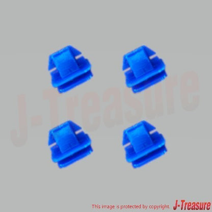 SUBARU IMPREZA WRX STI GDF 02-07 Genuine B Pillar Cover LH Clip x4 Set For Sedan
