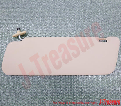 TOYOTA PICKUP TRUCK 1979-1983 Genuine Sunvisor Tan Beige Right & Left Set OEM