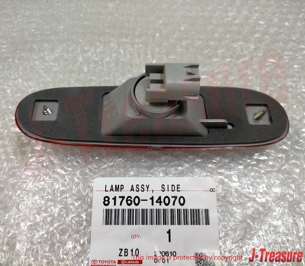 TOYOTA SUPRA JZA80 MK4 97-98 Genuine Rear Bumper Red Side Marker Lens Set OEM