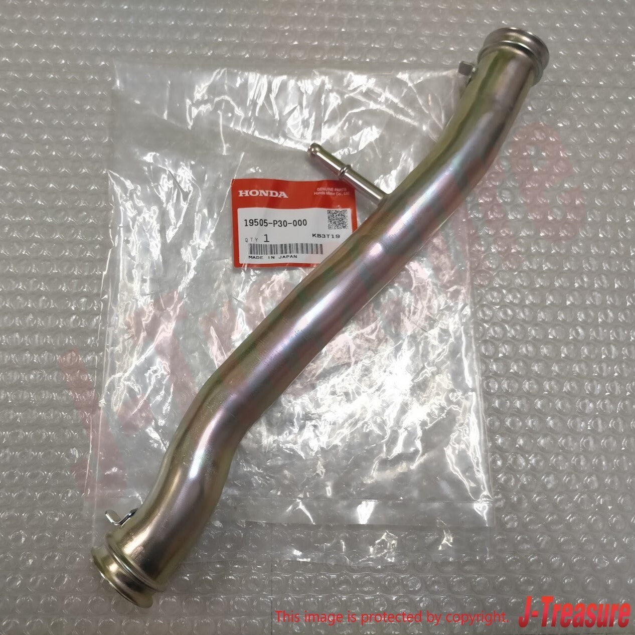 HONDA CIVIC INTEGRA DEL SOL Genuine Water Pump Connecting Pipe & Gasket Set OEM