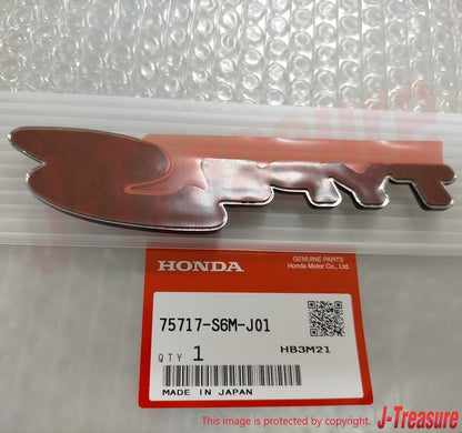 HONDA INTEGRA DC5 01-07 Genuine Rear Emblem "TYPE S" 75717-S6M-J01 OEM JDM