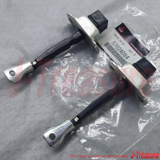 MITSUBISHI LANCER EVO7 8 9 CT9A 02-07 Genuine Front Door Check RH & LH Set OEM