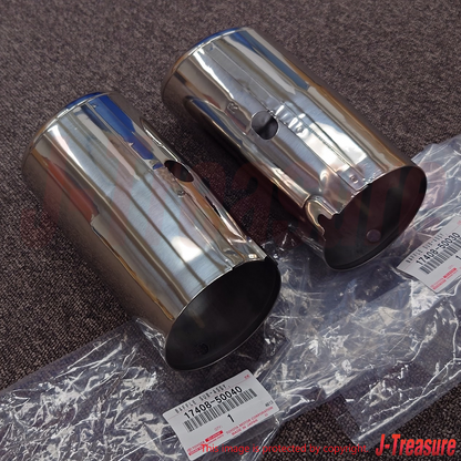 LEXUS SC430 UZZ40 2002-2010 Genuine Exhaust Tail Pipe Baffle Sub Assy x2 Set OEM