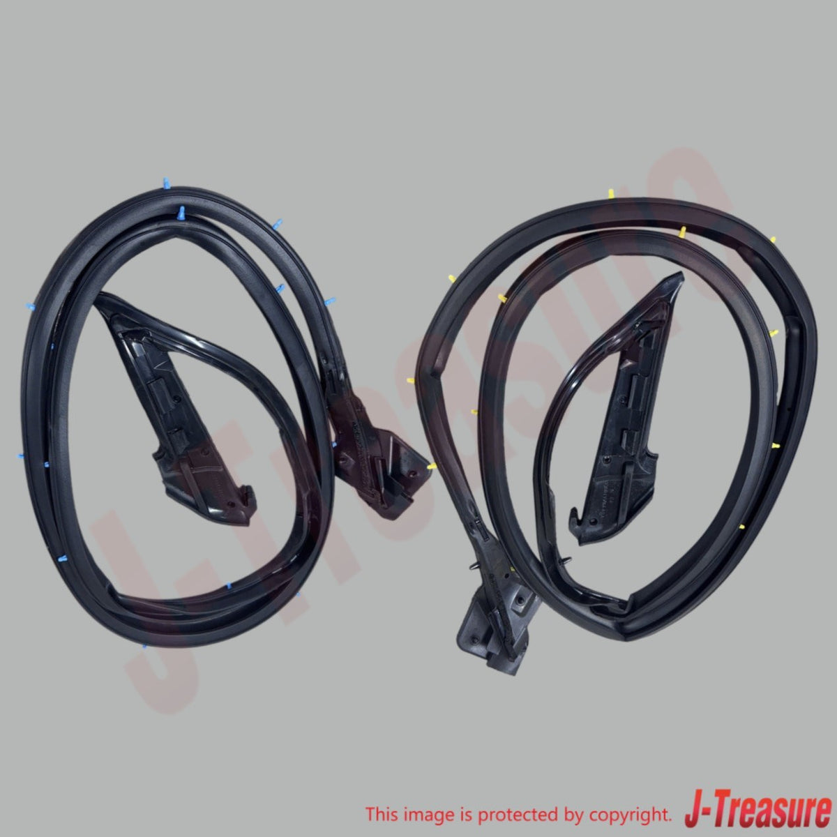 NISSAN SKYLINE GT-R BNR34 Genuine Front Door Weather Strip RH & LH Set OEM