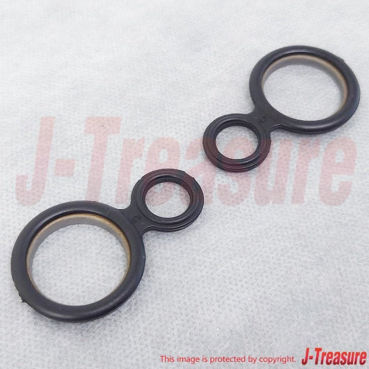 KAWASAKI NINJA 650 EX650 06-24 Genuine Spark Plug Hole Gasket 11061-0105 x2 Set