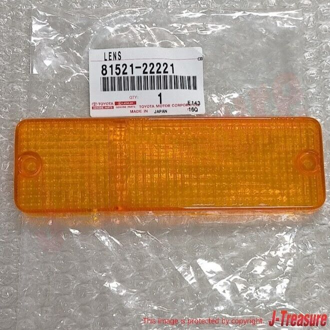 TOYOTA TRUENO AE86 Early Model MR2 AW11 Genuine Front Turn Signal Lens Set OEM