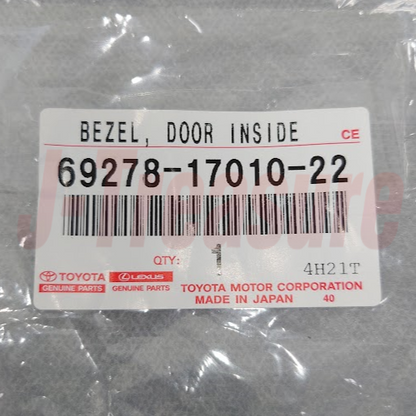 TOYOTA MR2 SW20 90-95 Genuine Door Inside Handle Bezel Left 69278-17010-22 OEM