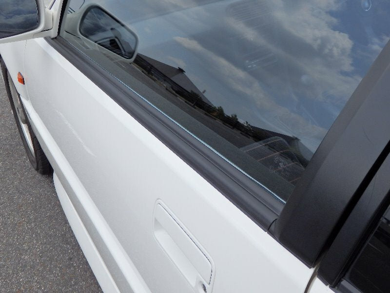 HONDA CR-X CRX EF8 '88-89 Genuine Front Door Window Molding Right & Left Set OEM