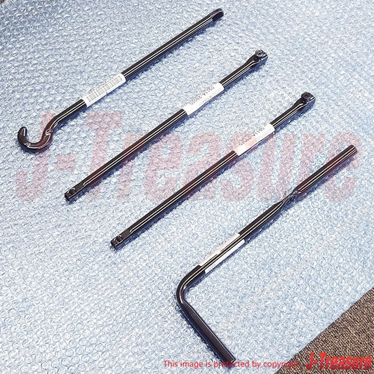 TOYOTA HILUX LN110L '93-97 Genuine Jack Handle Lever & Extension(x2) & Rod Set
