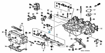 HONDA ACURA CIVIC CRX DEL SOL INTEGRA ACCORD Intake Air Temperature Sensor OEM