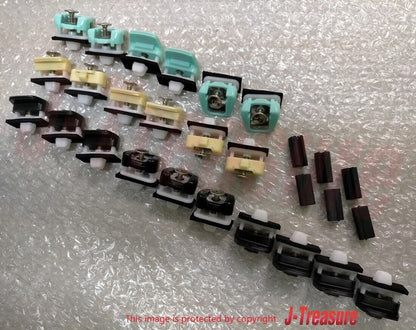 TOYOTA LEVIN TRUENO AE86 2Door Genuine Rear Quarter Glass Clips & Spacer Set OEM