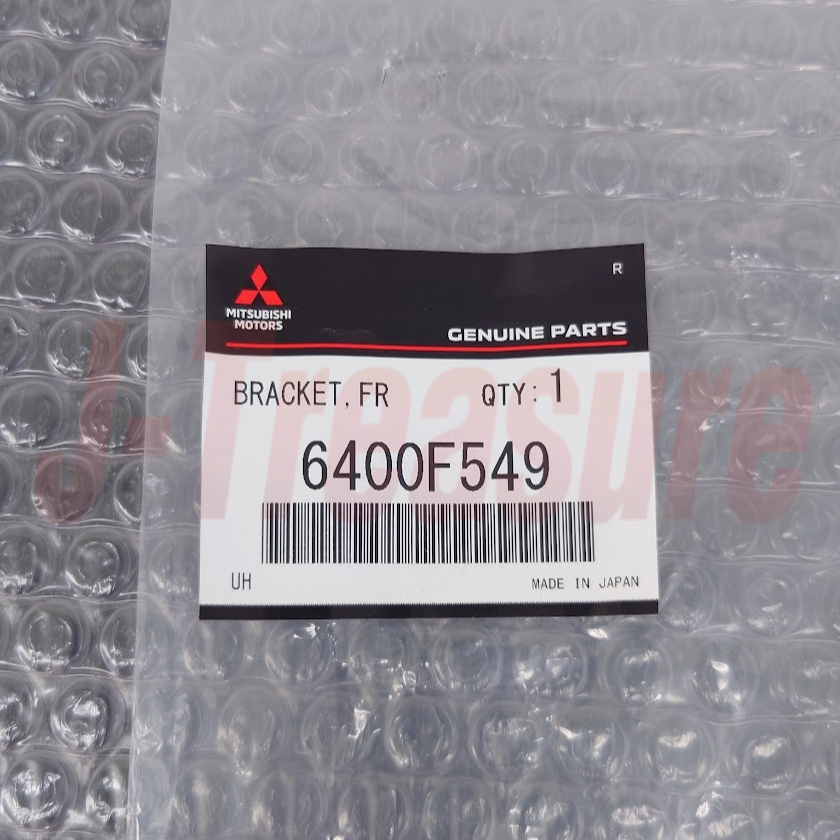 MITSUBISHI LANCER CY4A 08-17 Genuine Front Bumper Side Bracket LH 6400F549 OEM