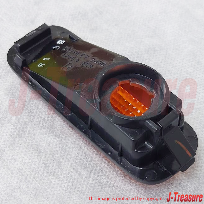 HONDA CIVIC EK4 EK9 Genuine Front Fender Side Turn Marker Lamp Orange Set OEM
