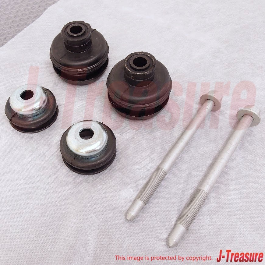 NISSAN PATROL SAFARI Y61 Genuine BODY MOUNTING INSULATOR 1ST & BOLT x2 Set OEM
