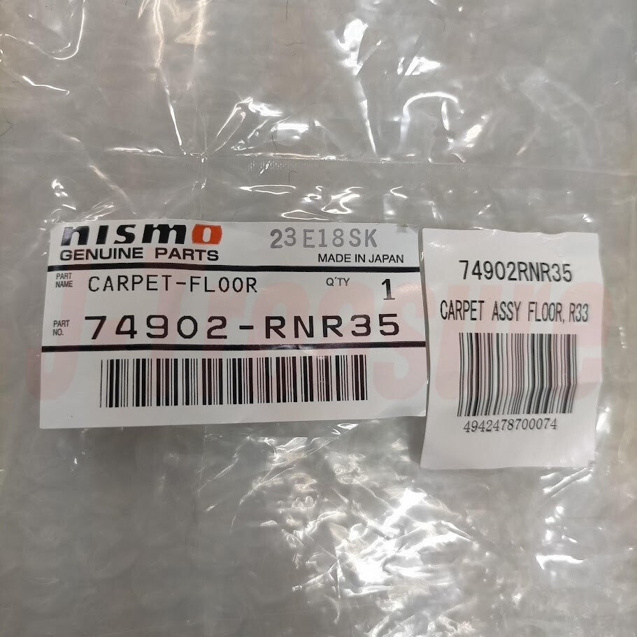 NISSAN SKYLINE GT-R GTS-4 R33 Genuine NISMO Floor Mat Set For 4WD 74902RNR35 OEM