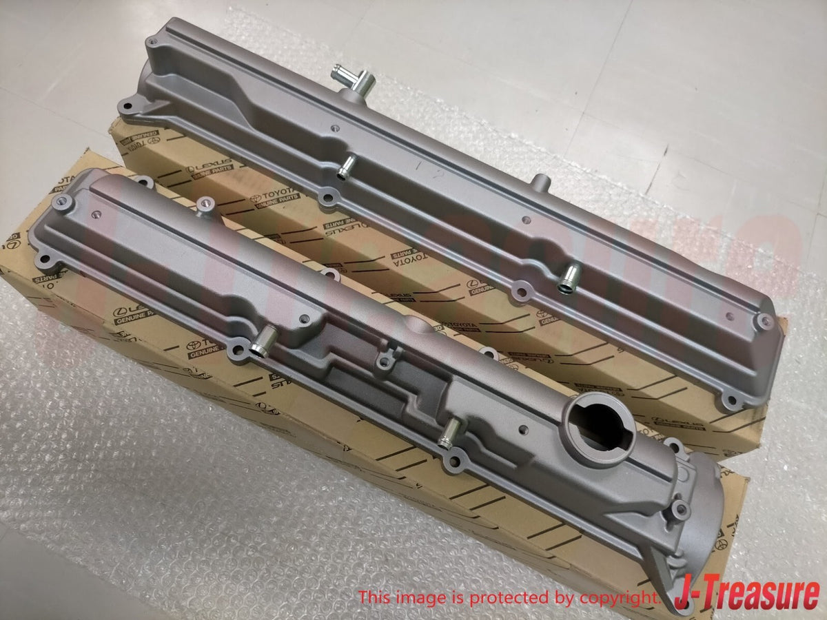TOYOTA SUPRA JZA80 Genuine 2JZ-GTE VVT-i Intake Exhaust Cylinder Head Cover OEM