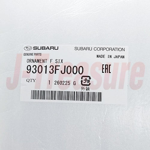 SUBARU IMPREZA GJ# GP# 12-14 Genuine Front Grille Ornament Emblem 93013FJ000 OEM