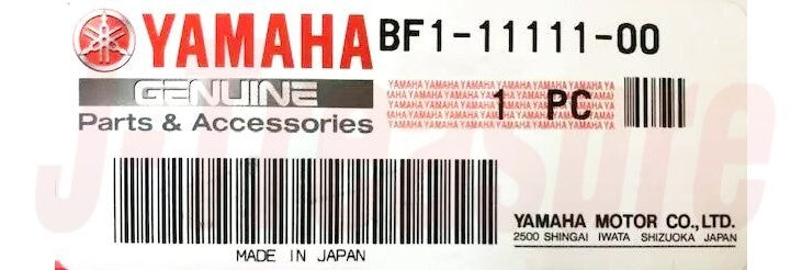 YAMAHA YZ250X 2016-2023 Genuine Cylinder Head 1 BF1-11111-00-00 OEM