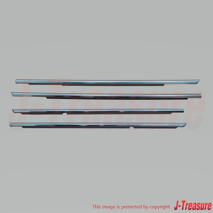 TOYOTA CAMRY ACV30 2002-2006 Genuine F & R Door Belt Moulding Assy RH LH Set OEM