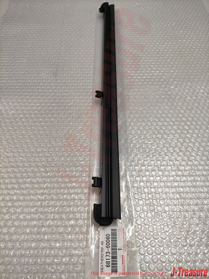 TOYOTA 4RUNNER '10-22 Genuine F & R Door Glass Inner Weatherstrip RH & LH Set