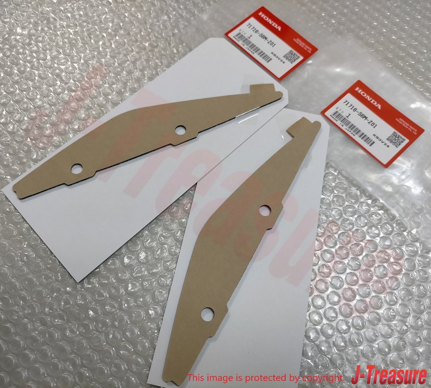 HONDA INTEGRA TYPE-R DC5 01-06 Genuine Rear Spoiler Gasket 71716-S6M-Z01 x2 Set