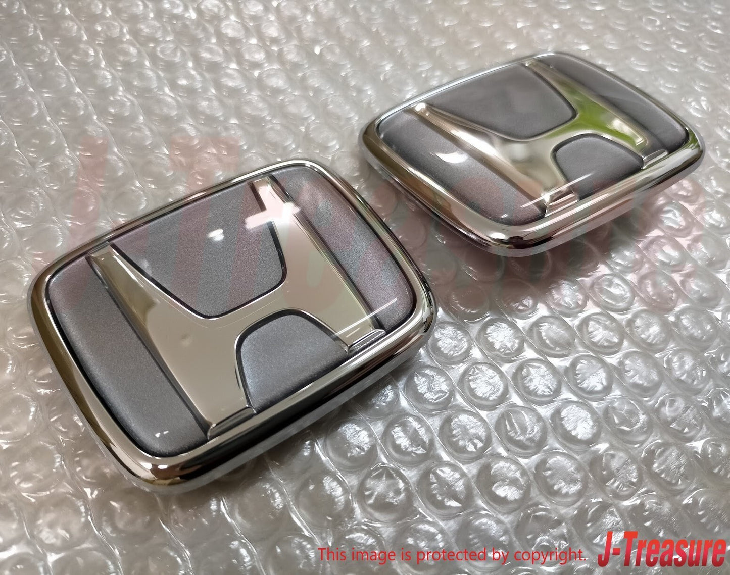HONDA S2000 AP1 00-03 Genuine Front & Rear Emblem "Silverstone Metallic" OEM