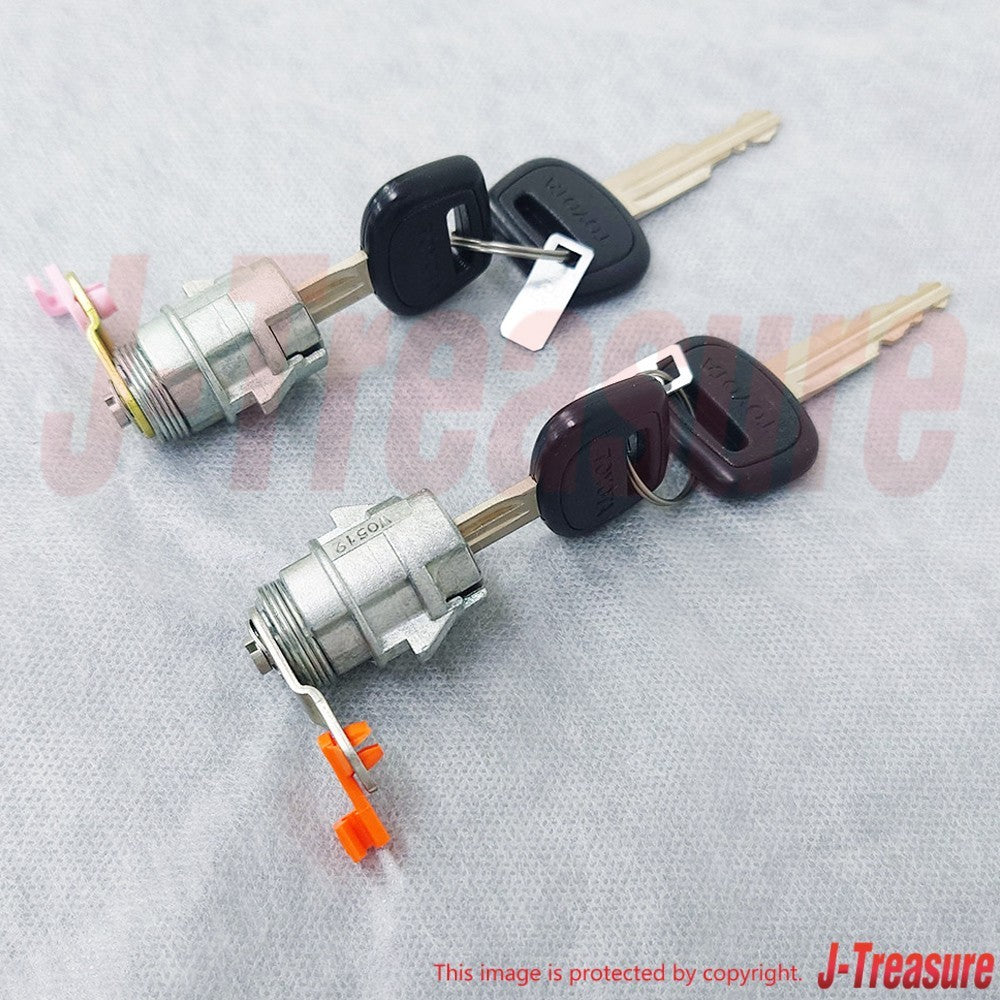 TOYOTA HILUX LN110L '89-97 Genuine Door Lock Cylinder & Key Set RH & LH Set OEM