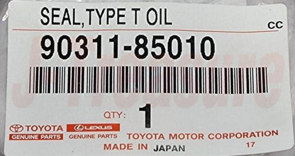 TOYOTA COROLLA ZZE131 05-06 Genuine Engine Rear Oil Seal 90311-85010 OEM