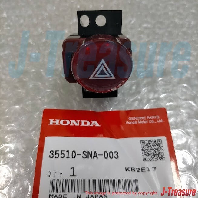HONDA CIVIC FD1 FD2 TYPE-R 06-11 Genuine Hazard Switch Assy 35510-SNA-003 OEM