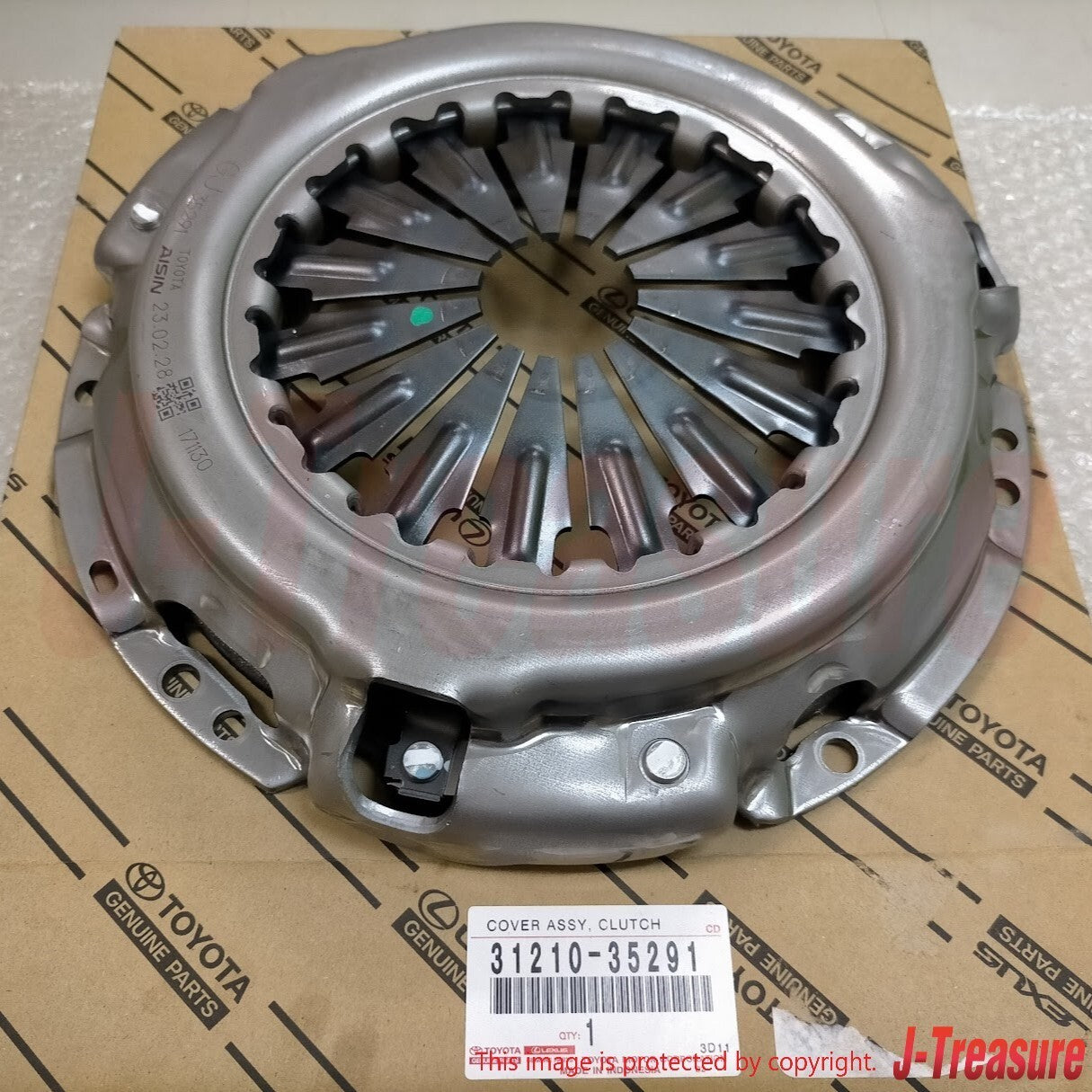 TOYOTA TACOMA TRN2##  2012-2018 Genuine 2.7L 4CYL 5-Speed Clutch Kit OEM