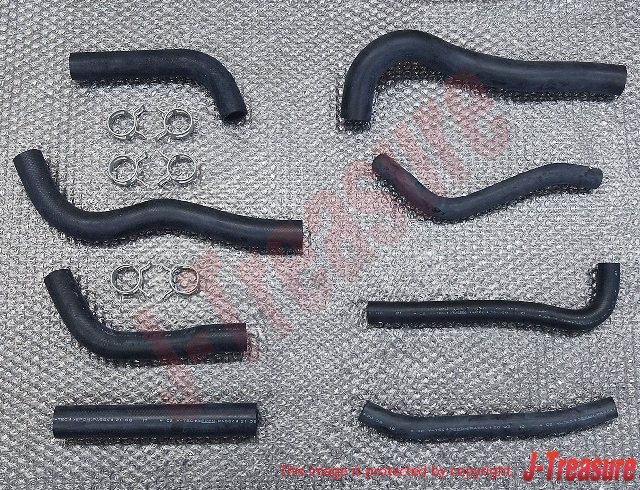 HONDA ACTY TRUCK HA3 HA4 89-99 Genuine Radiator Heater Water Hose 8pcs Set OEM