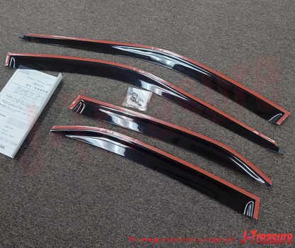 MITSUBISHI LANCER Evolution 5-6 CP9A Genuine Exterior Vizor Set MZ562722 OEM