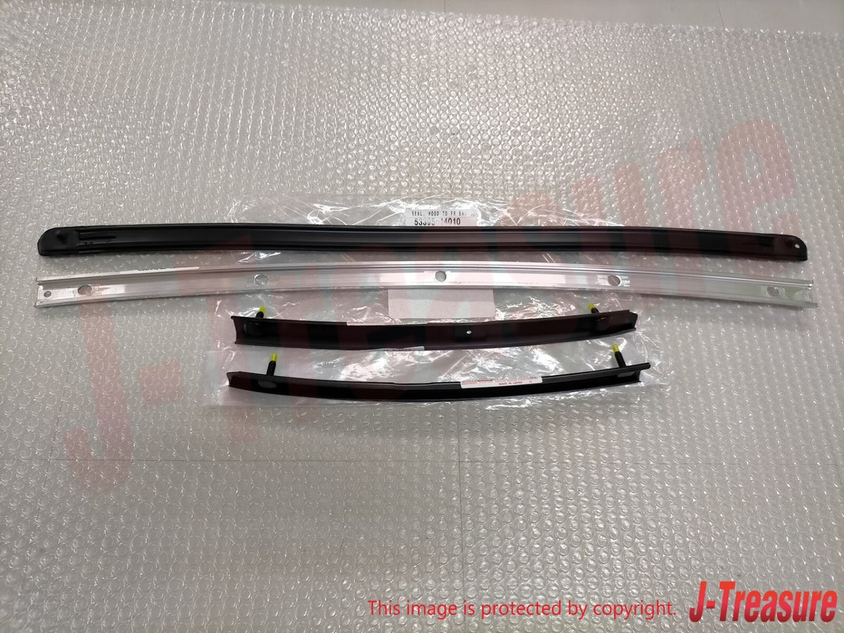 TOYOTA SUPRA JZA80 Genuine Front Bumper Retainer Upper Center & Side & Seal OEM