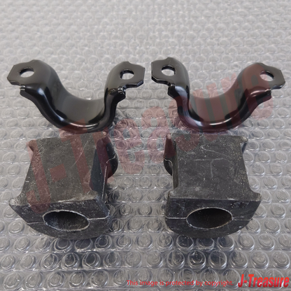 TOYOTA RAV4 ACA2# 01-05 Genuine Front Stabilizer Bracket x2 & Bush x2 set OEM